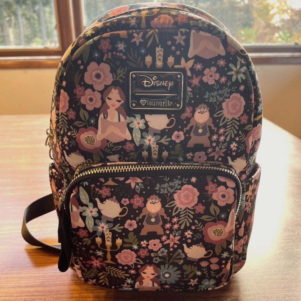 Loungefly Beauty and the Beast mini backpack